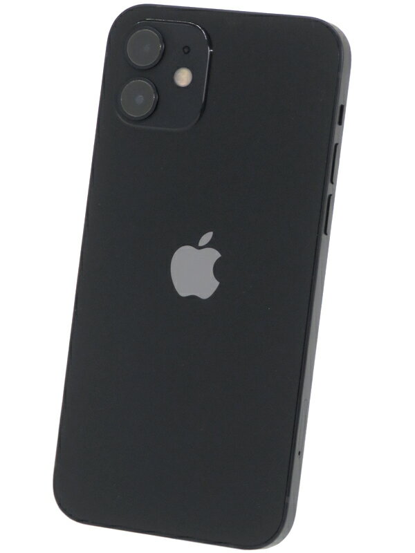【Apple】アップル『iPhone 12 64GB SIMロック解除済 au ブラック』MGHN3J/A 2020年10月発売 スマートフォン 1週間保証【中古】