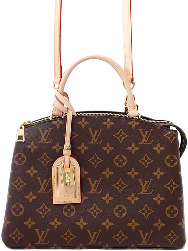 【LOUIS VUITTON】ルイヴィトン『モノグラム プティ パレPM』M45900 レディース 2WAYバッグ 1週間保証【中古