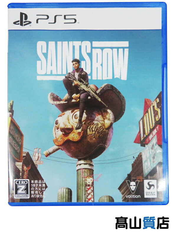 【DEEP SILVER】ディープシルバー『Saints Row』ELJM-30108 CERO:Z PS5 ゲームソフト 1週間保証【中古】