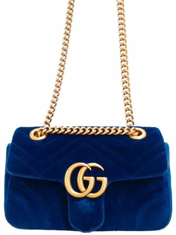 GUCCI グッチ GGマーモント キルティング チェーンミニバッグ GUCCI】グッチ『GGマーモント キルティング ミニバッグ』446744