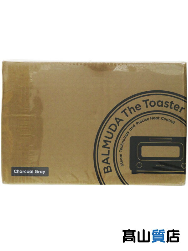 【BALMUDA】【未使用品】バルミューダ『BALMUDA The Toaster Charcoal Gray』K05A-CG 調理家電 1週間保証【中古】
