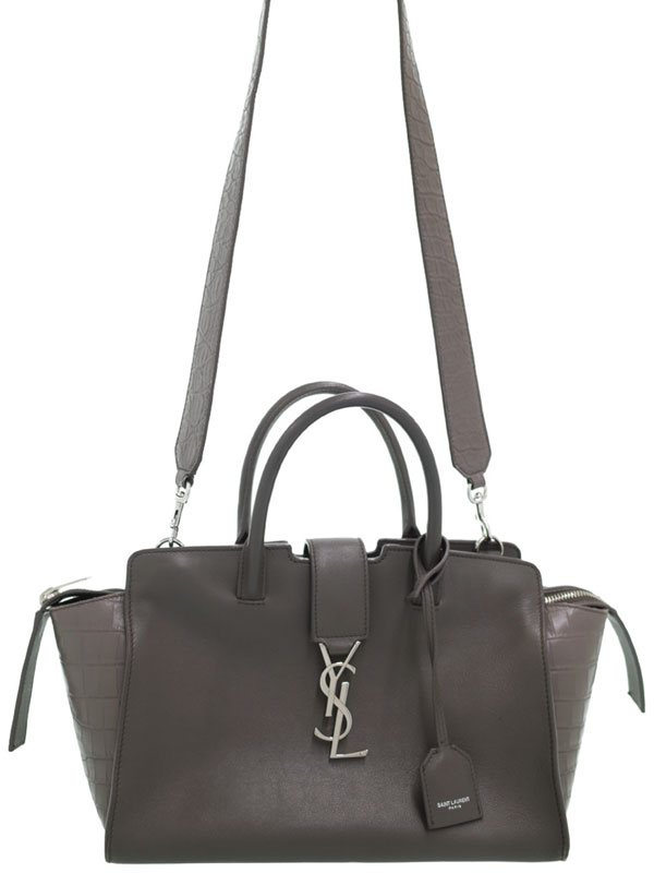 【SAINT LAURENT PARIS】サンローランパリ『ベイビー ダウンタウン YSL バッグ』436834 レディース 2WAYバッグ 1週間保証【中古】のサムネイル