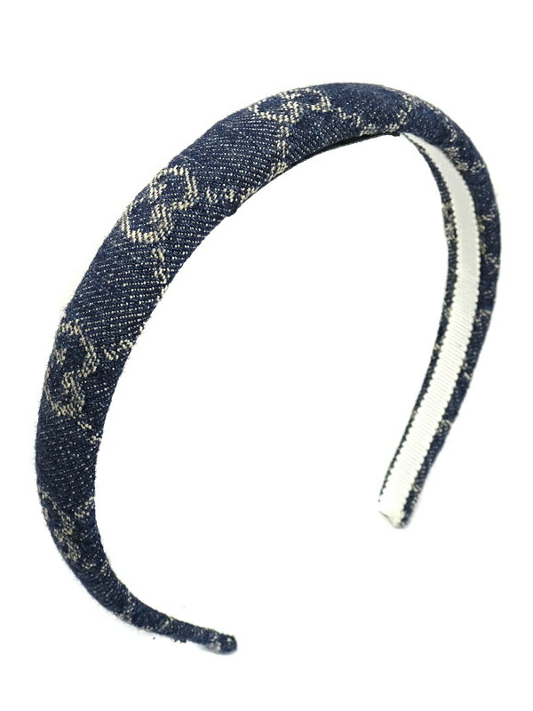 GUCCI】グッチ『エコ ウォッシュ ド デニム ヘアバンド』652835 GUCCI】グッチ『エコ ウォッシュ ド デニム ヘアバンド』652835