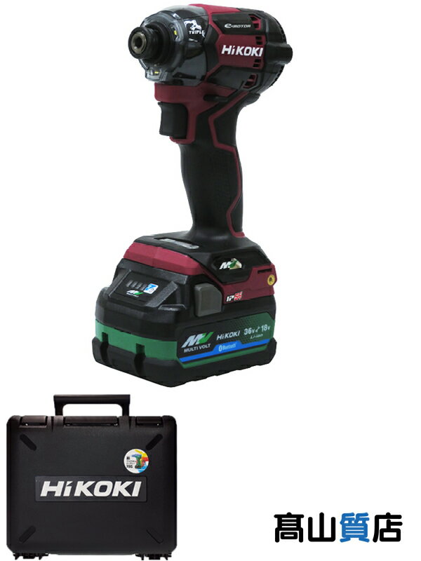 HiKOKI】【未使用品】ハイコーキ『マルチボルトコードレス HiKOKI】【未使用品】ハイコーキ『マルチボルトコードレス