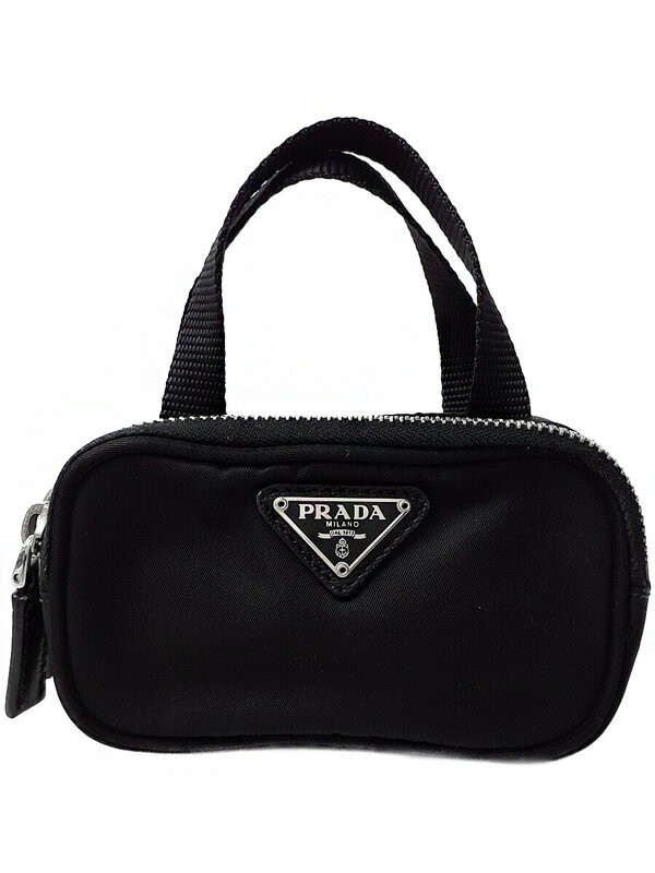 PRADA】プラダ『ナイロン ポーチ』レディース 1週間保証【中古 PRADA】プラダ『ナイロン ポーチ』レディース 1週間保証【中古