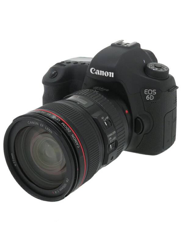 【Canon】キヤノン『EOS 6D EF24-105L IS USM レンズキット』EOS6D24105ISLK 2012年11月発売 デジタル一眼レフカメラ 1週間保証【中古】