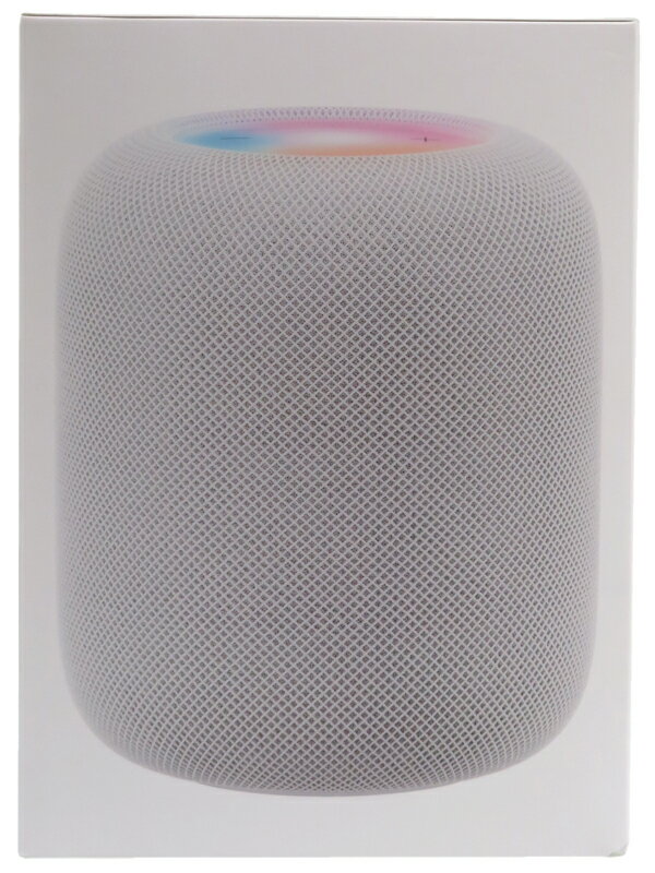 【Apple】アップル『HomePod 第2世代 ホワイト』MQJ83J/A 2023年2月発売 スマートスピーカー 1週間保証【中古】