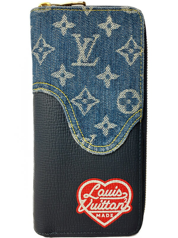 LOUIS VUITTON】ルイヴィトン『モノグラム デニム ジッピー LOUIS VUITTON】ルイヴィトン『モノグラム デニム ジッピー