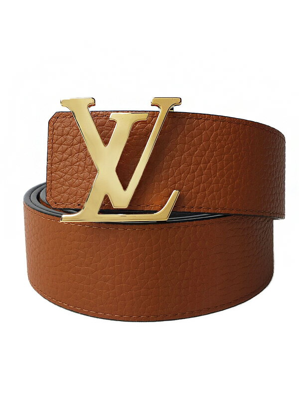 Shop Louis Vuitton MONOGRAM Lv line 40mm reversible belt (M0252U