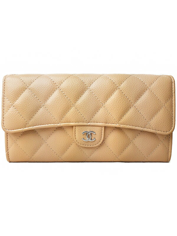 【CHANEL】シャネル『マトラッセ クラシック ロング フラップ