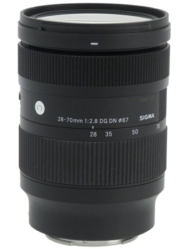 【SIGMA】シグマ『28-70mm F2.8 DG DN | Contemporary ソニーEマウント用』レンズ 1週間保証【中古】