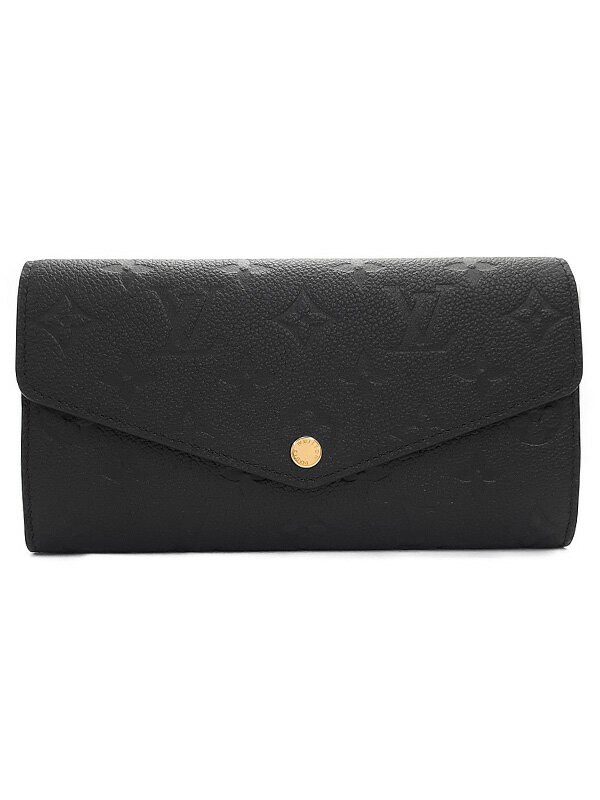 Louis Vuitton Sarah Wallet M82257 Black 