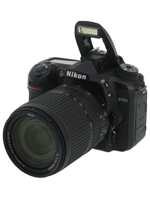 【Nikon】ニコン『D7500 18-140 VR レンズキット』2017年6月発売 デジタル一眼レフカメラ 1週間保証【中古】