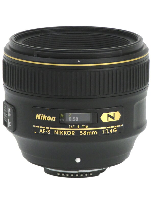 【Nikon】ニコン『AF-S NIKKOR 58mm f/1.4G』レンズ 1週間保証【中古】