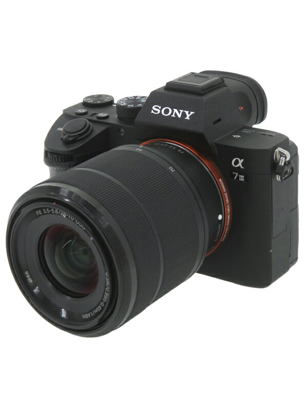 SONY】ソニー『α7III ズームレンズキット』ILCE-7M3K 2018年3月 SONY】ソニー『α7III ズームレンズキット』ILCE-7M3K 2018年3月