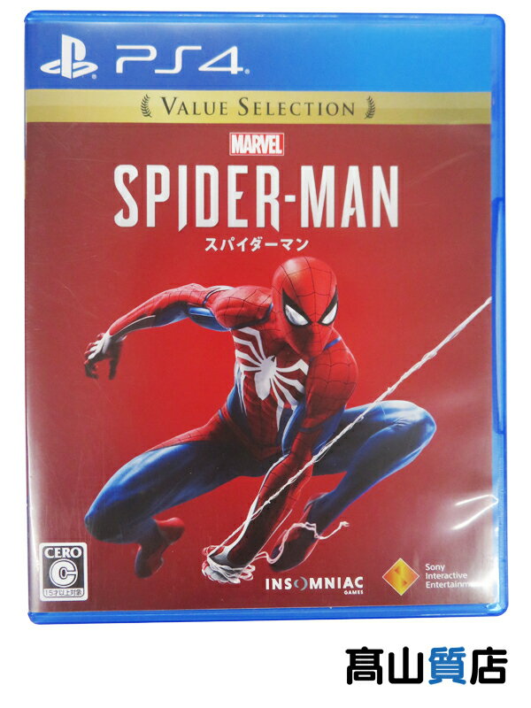 【SIE】ソニー・インタラクティブエンタテインメント『Marvel’s Spider-Man Value Selection』PCJS-66046 PS4 ゲームソフト 1週間保証【中古】