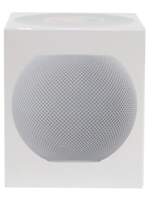 【Apple】【未使用品】アップル『HomePod mini ホワイト』MY5H2J/A スマートスピーカー 1週間保証【中古】
