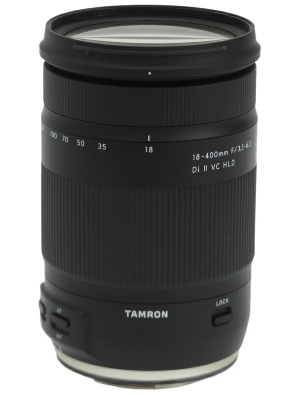 【TAMRON】タムロン『18-400mm F/3.5-6.3 Di II VC HLD キヤノンEFマウント用』B028E レンズ 1週間保証【中古】