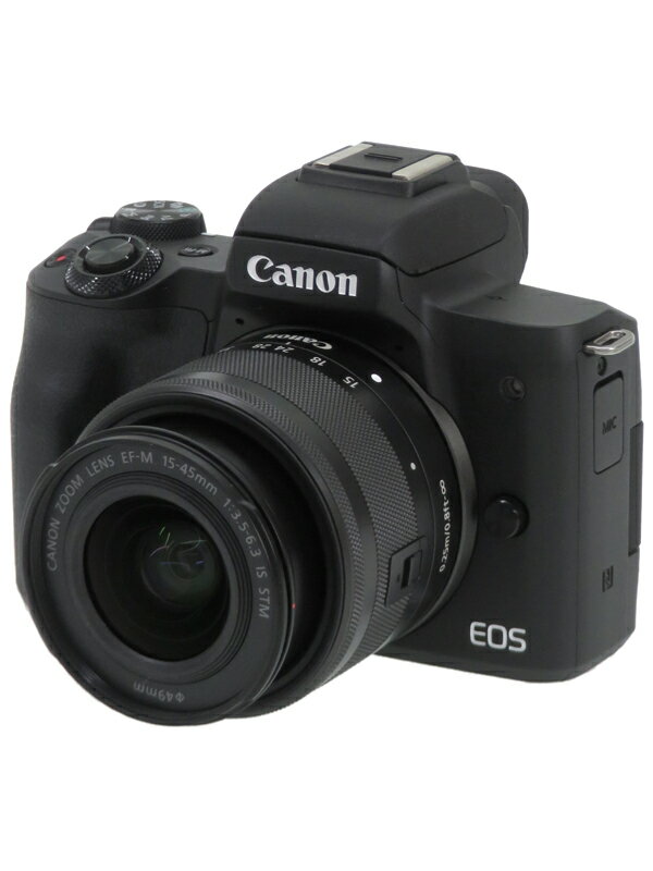Canon】キヤノン『EOS KissM EF-M15-45 IS STM レンズキット ブラック