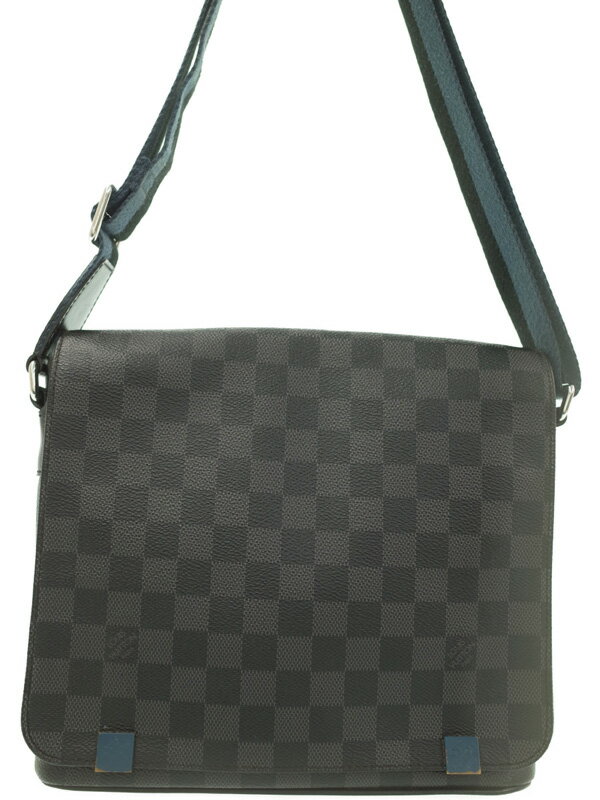 LOUIS VUITTON】ルイヴィトン『ダミエ グラフィット ディストリ LOUIS VUITTON】ルイヴィトン『ダミエ グラフィット ディストリ