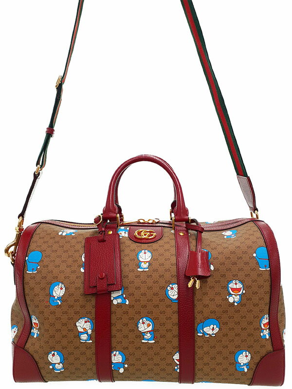 GUCCI】グッチ『ドラえもんコラボ ミディアム ダッフルバッグ GUCCI】グッチ『ドラえもんコラボ ミディアム ダッフルバッグ