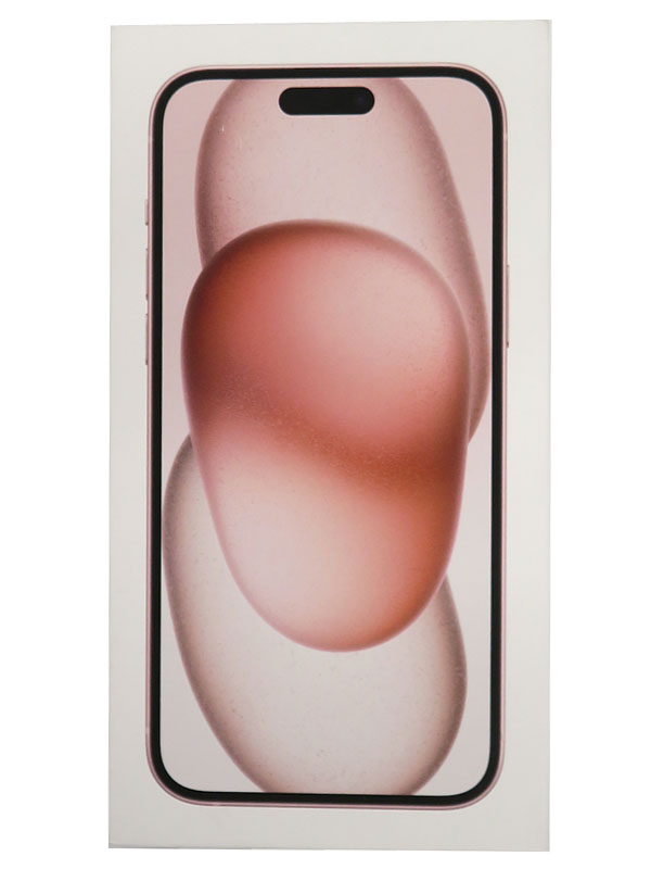 【Apple】【未使用品】アップル『iPhone 15 Plus 128GB SIMフリー ピンク』MU093J/A 2023年9月発売 スマートフォン 1週間保証【中古】