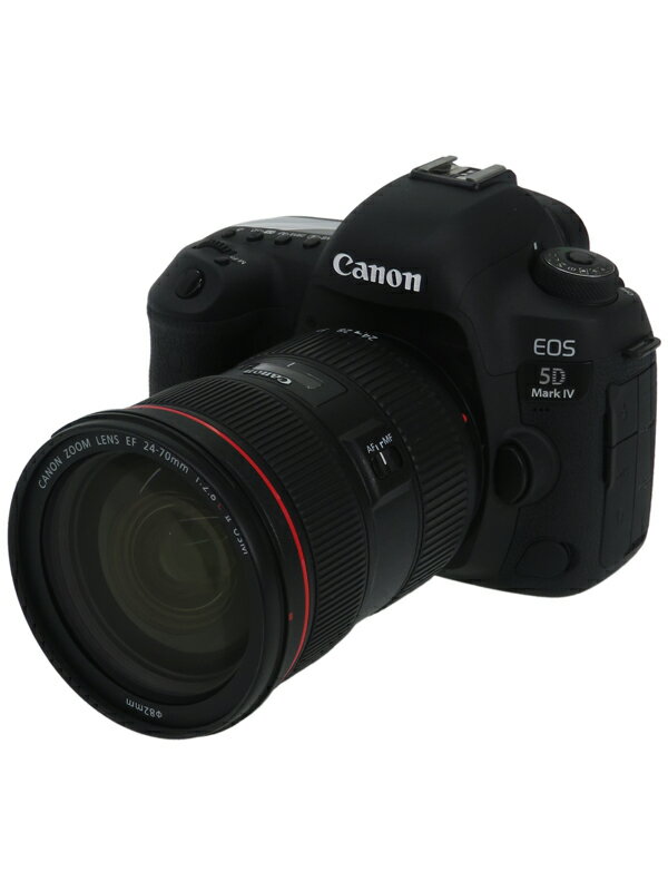 【Canon】キヤノン『EOS 5D Mark IV + EF24-70mm F2.8L II USM』2016年9月発売 デジタル一眼レフカメラ 1週間保証【中古】