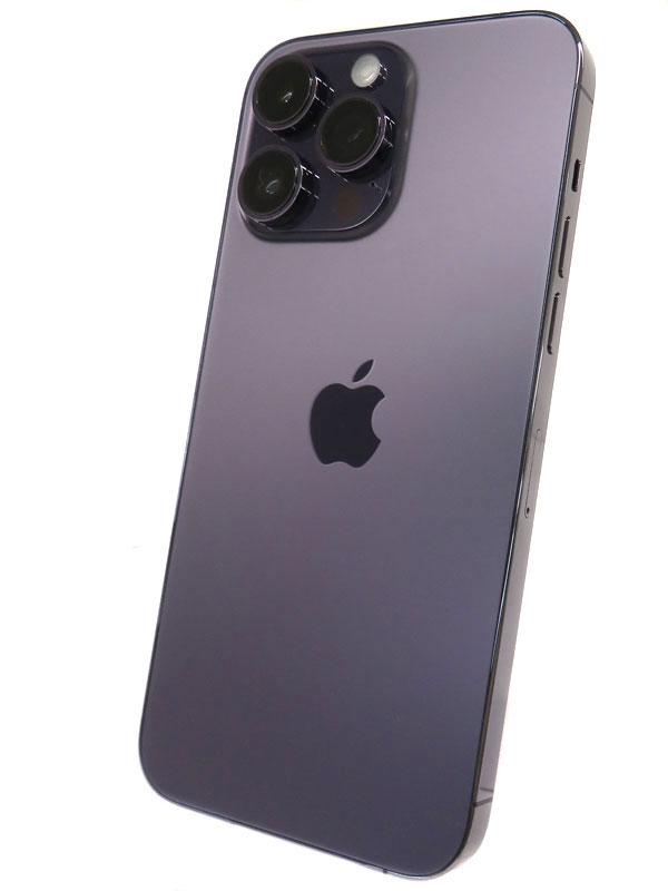 【Apple】アップル『iPhone 14 Pro Max 512GB SIMロック解除済 au ディープパープル』MQ9J3J/A 2022年9月発売 スマートフォン 1週間保証【中古】