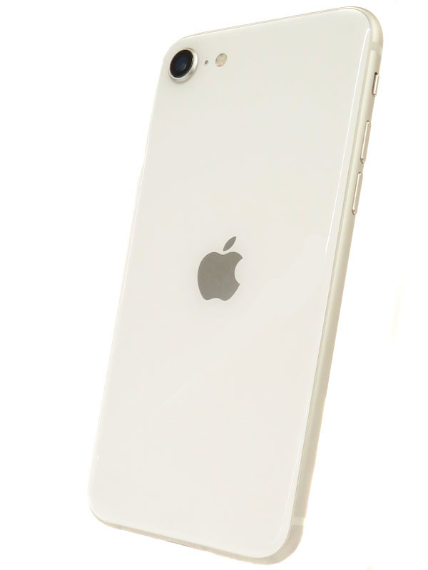 【Apple】アップル『iPhone SE 第3世代 64GB SIMロック解除済 ドコモ スターライト』MMYD3J/A 2022年3月発売 スマートフォン 1週間保証【中古】