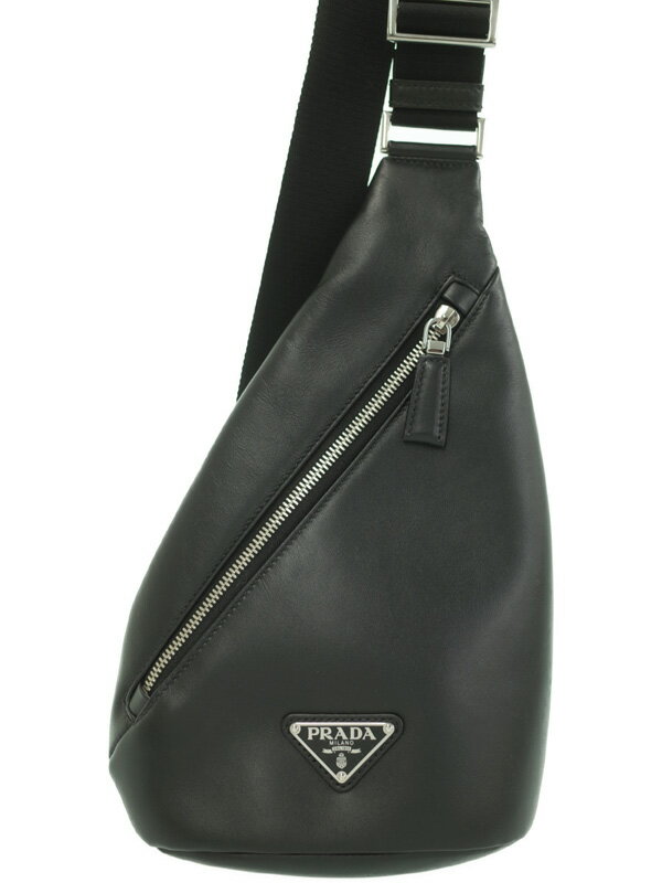 PRADA】プラダ『クロス レザーバッグ』2VZ098 メンズ ボディ PRADA】プラダ『クロス レザーバッグ』2VZ098 メンズ ボディ