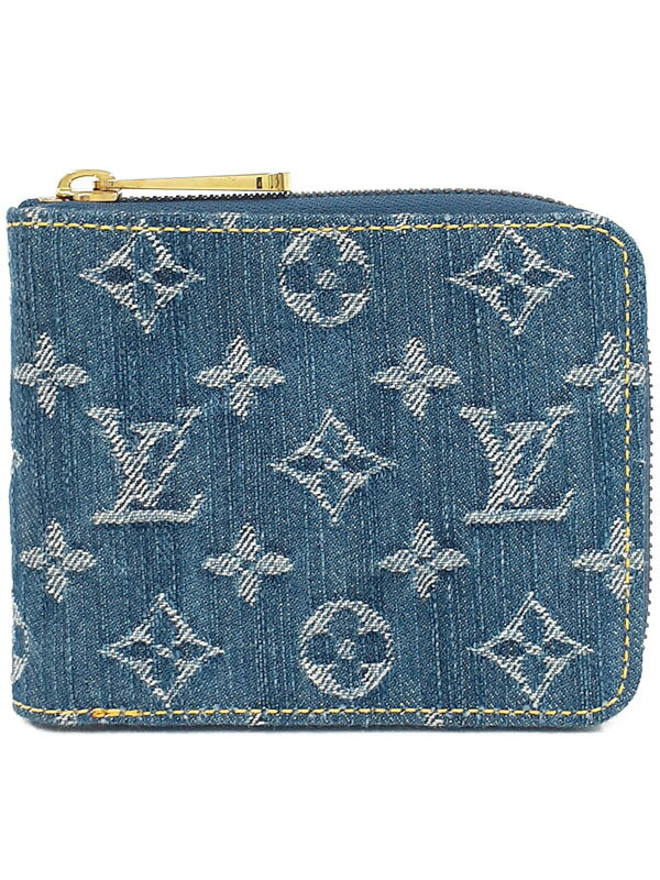 LOUIS VUITTON】ルイヴィトン『モノグラム デニム ミニ ジッピー LOUIS VUITTON】ルイヴィトン『モノグラム デニム ミニ ジッピー