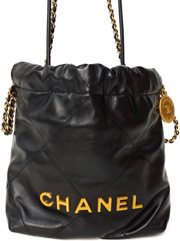 【CHANEL】シャネル『シャネル22 ミニ ハンドバッグ』AS3980 レディース 2WAYバッグ 1週間保証【中古】のサムネイル