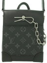 【LOUIS VUITTON】ルイヴィトン『モノグラム エクリプス ナノ スチーマー』M82774 メンズ 2WAYバッグ 1週間保証【中古】