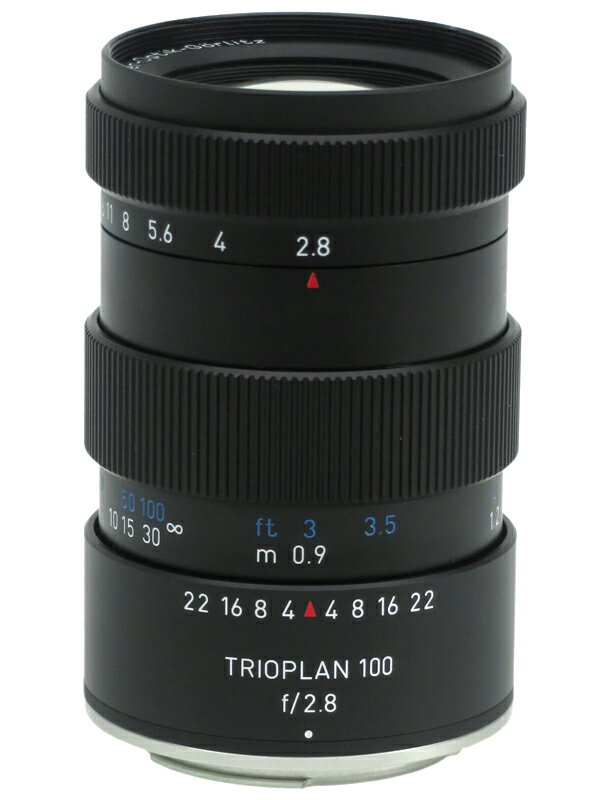 【Meyer Optik Gorlitz】メイヤーオプティックゴルリッツ『Trioplan 100mmF2.8 II ニコンFマウント』レンズ 1週間保証【中古】