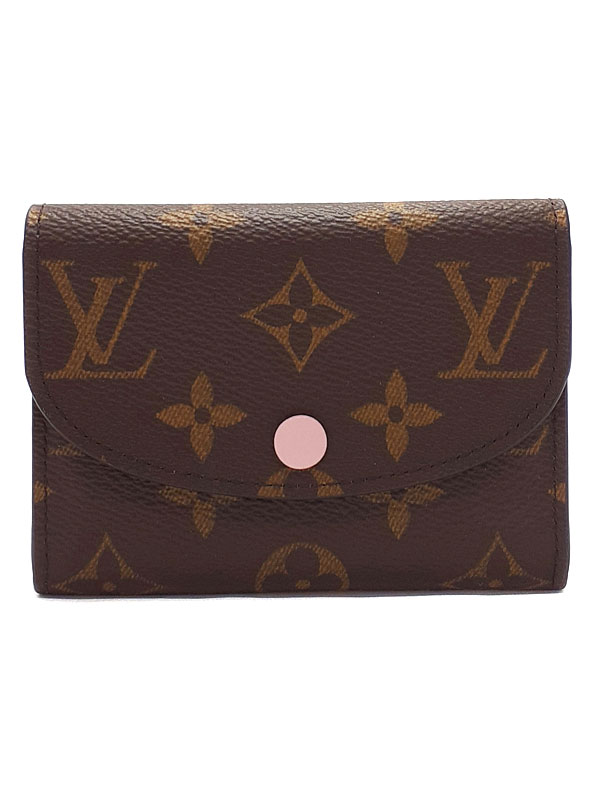 【LOUIS VUITTON】ルイヴィトン『モノグラム ポルトモネ ロザリ』M62361 レディース コインケース 1週間保証【中古】