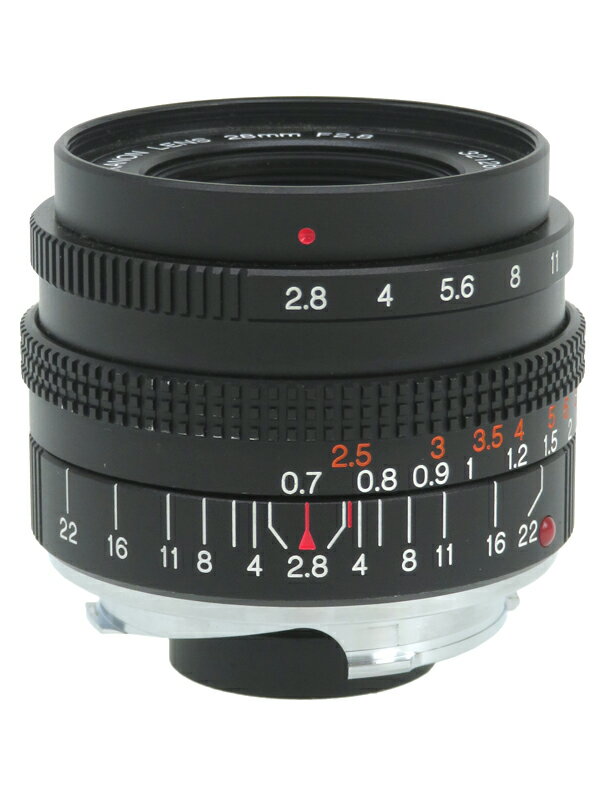 Konica】コニカ『M-Hexanon 28mm F2.8 ライカMマウント』レンズ Konica】コニカ『M-Hexanon 28mm F2.8 ライカMマウント』レンズ