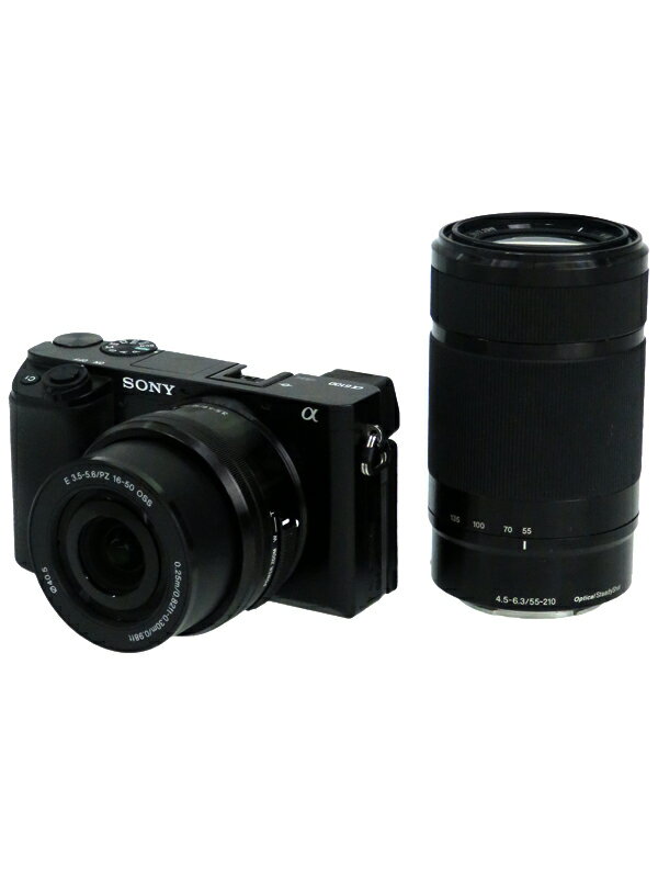 SONY】ソニー『α6100 ダブルズームレンズキット ブラック』ILCE SONY】ソニー『α6100 ダブルズームレンズキット ブラック』ILCE