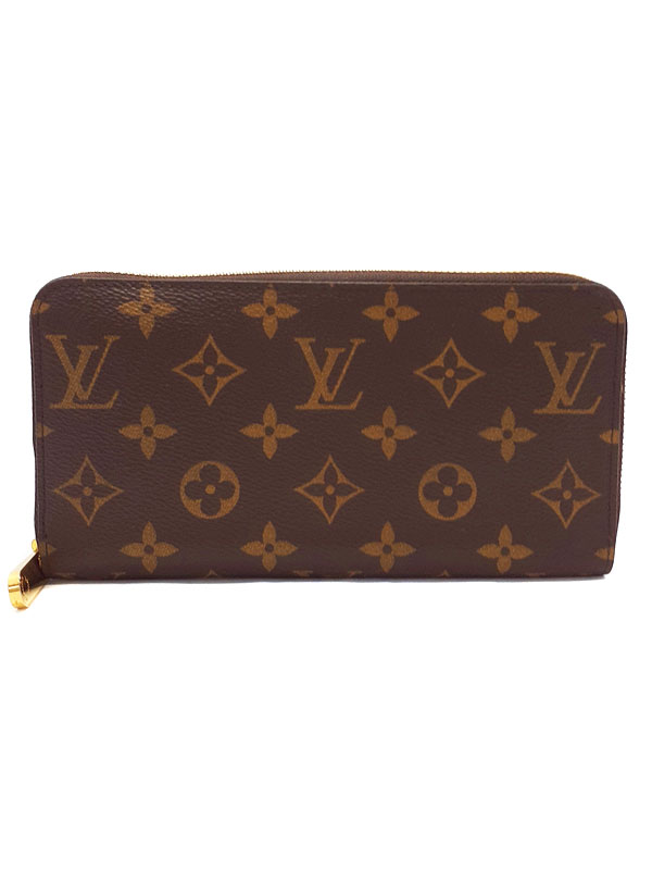 【LOUIS VUITTON】ルイヴィトン『モノグラム ジッピーウォレット』M42616 メンズ レディース ラウンドファスナー長財布 1週間保証【中古】