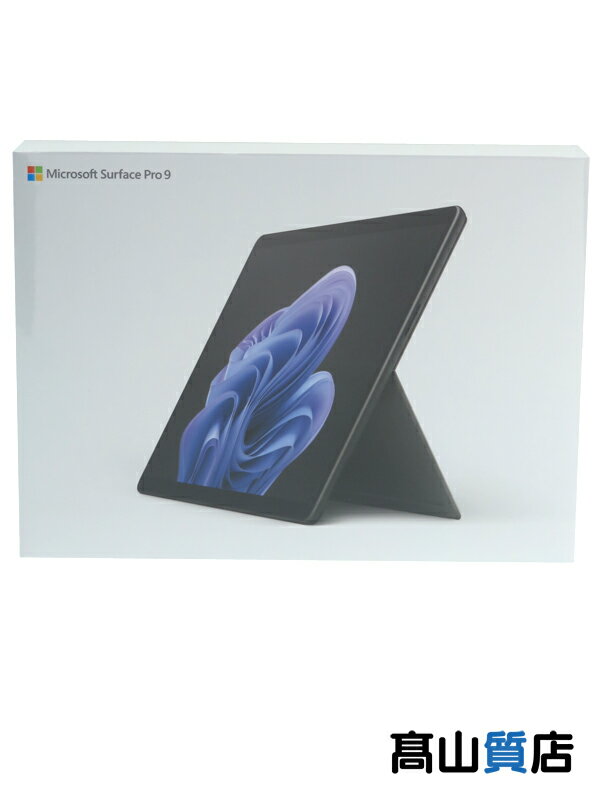 【Microsoft】【未使用品】マイクロソフト『Surface Pro9 Core i7 / 16GB RAM / 256GB グラファイト』QIL-00028 2022年11月発売 タブレット 1週間保証【中古】