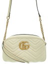 【GUCCI】グッチ『GGマーモント キルティング スモール ショルダーバッグ』447632 レディース 1週間保証【中古】