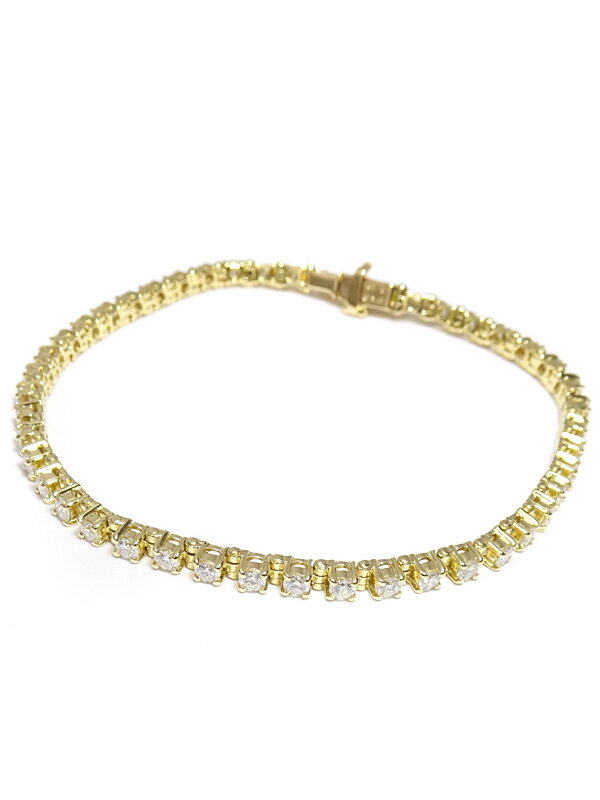 MIKIMOTO】ミキモト『K18YG ダイヤモンド2.30ct ブレスレット MIKIMOTO】ミキモト『K18YG ダイヤモンド2.30ct ブレスレット