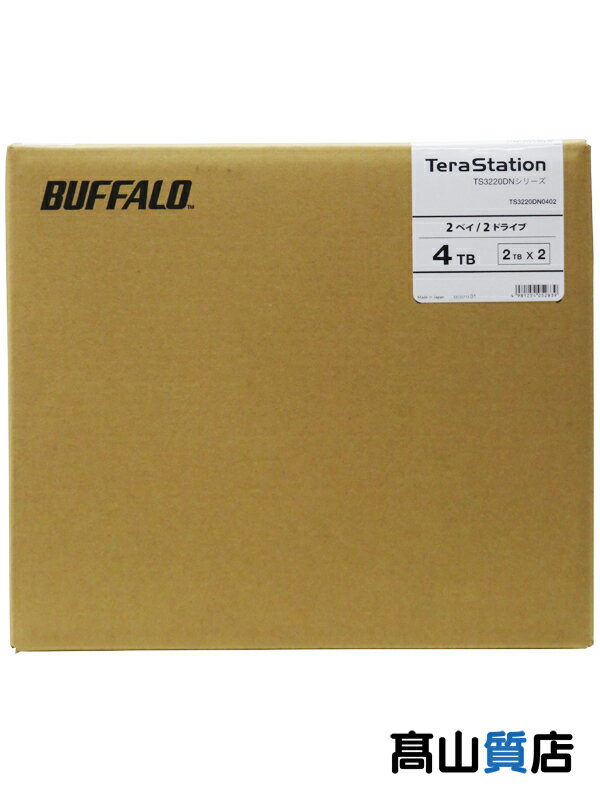 yBUFFALOzygpizobt@[wTS3220DNV[Y 4TBxTS3220DN0402 @lNAS 1Tԕۏ؁yÁz