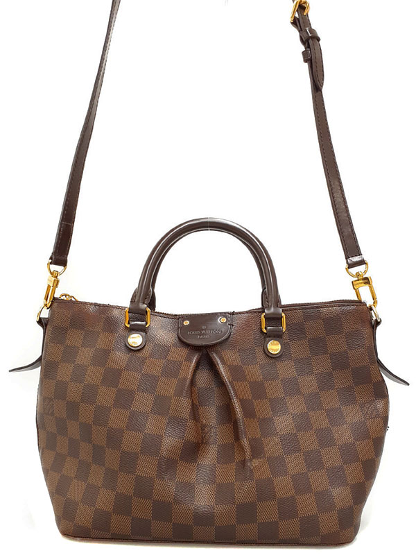 【LOUIS VUITTON】ルイヴィトン『ダミエ シエナPM』N41545 レディース 2WAYバッグ 1週間保証【中古】