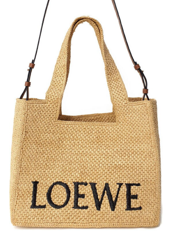 6色展開【LOEWE】人気 高級ecoトートバッグ ロゴ ミディアム LOEWE】ロエベ『ロエベフォント トート ミディアム』A685B61X05