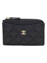 【CHANEL】シャネル『マトラッセ ココマーク カードケース』AP3179 レディース 小銭入れ付きカードケース 1週間保証【中古】