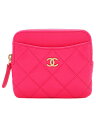 【CHANEL】シャネル『マトラッセ ジップ コインパース』AP2061 レディース コインケース 1週間保証【中古】