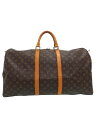 【LOUIS VUITTON】ルイヴィトン『モノグラム キーポル55』M41424 メンズ レディース ボストンバッグ 1週間保証【中古】