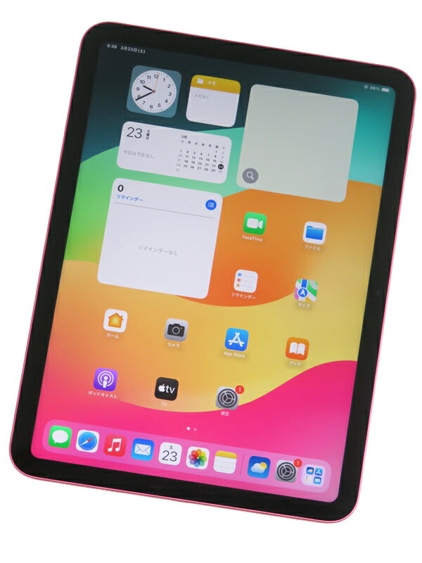 Apple】アップル『iPad 第10世代 Wi-Fi 64GB ピンク』MPQ33J/A Apple】アップル『iPad 第10世代 Wi-Fi 64GB ピンク』MPQ33J/A