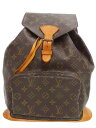 【LOUIS VUITTON】ルイヴィトン『モノグラム モンスリ』M51135 レディース バックパック 1週間保証【中古】