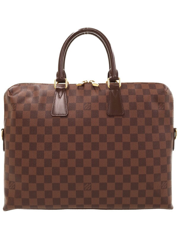 【LOUIS VUITTON】ルイヴィトン『ダミエ PDJ ポルトドキュマン ジュール』N42242 メンズ ビジネスバッグ 1週間保証【中古】